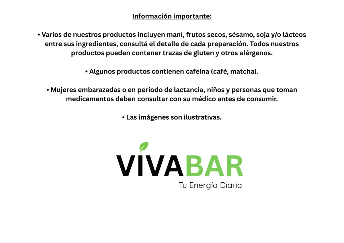 Menú VIVABAR — página 6